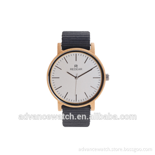 Wholesale Fashion Wood Watch Men, Custom Logo Wrist Watch, Nato Strap watch and all wood watch for men and women